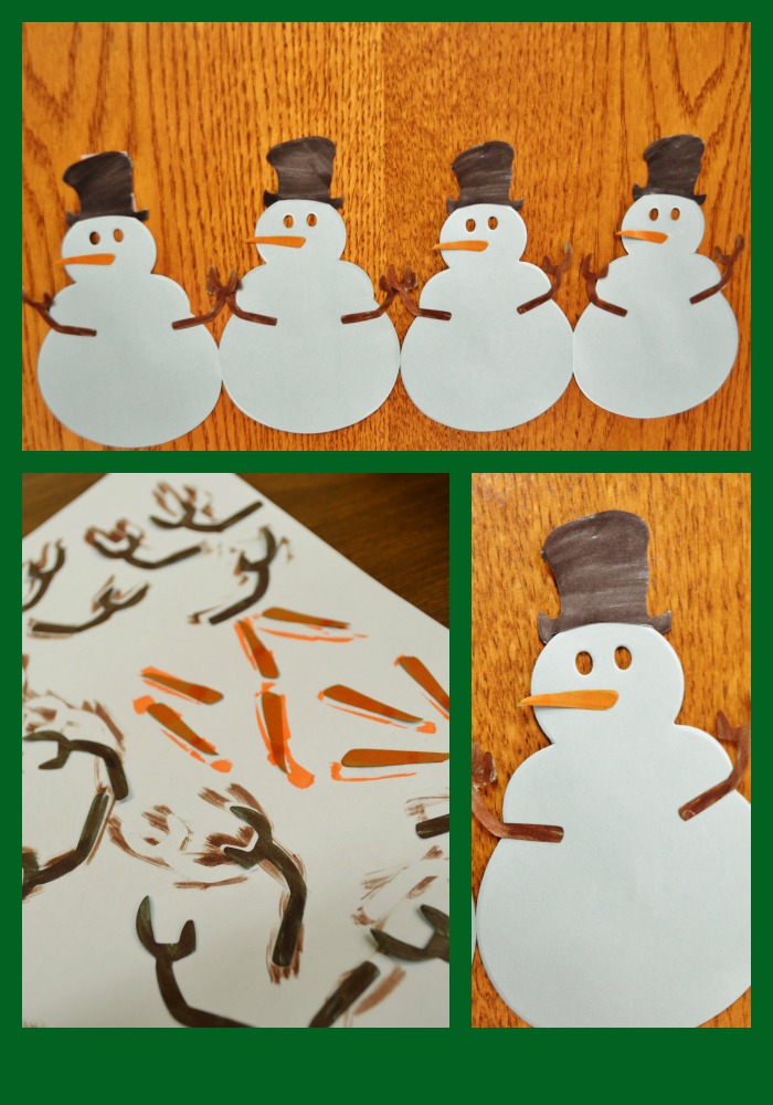 snowman Collage