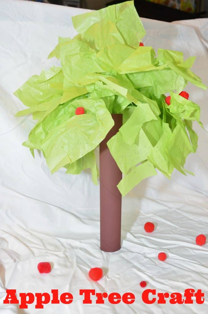 johnny appleseed apple tree craft