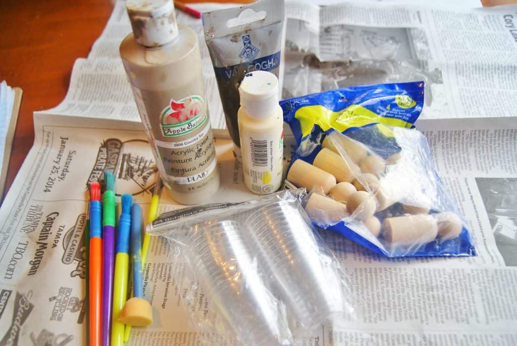 craft supplies for multi-cultural project