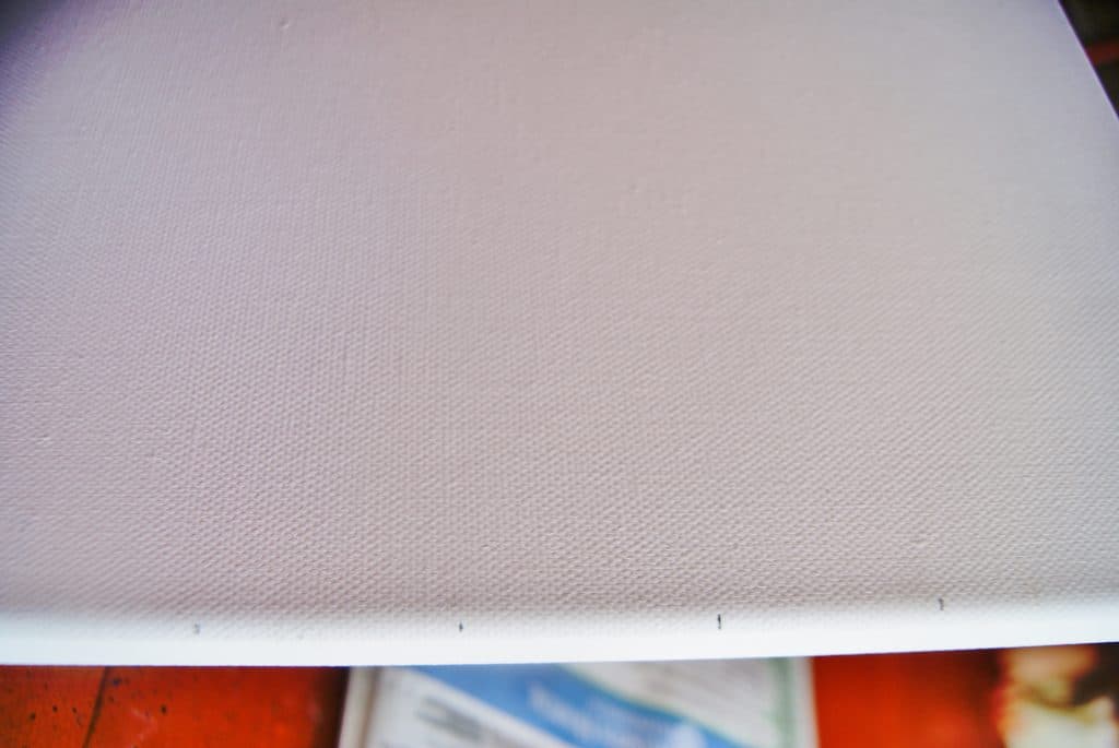 white blank canvas for diy flag craft