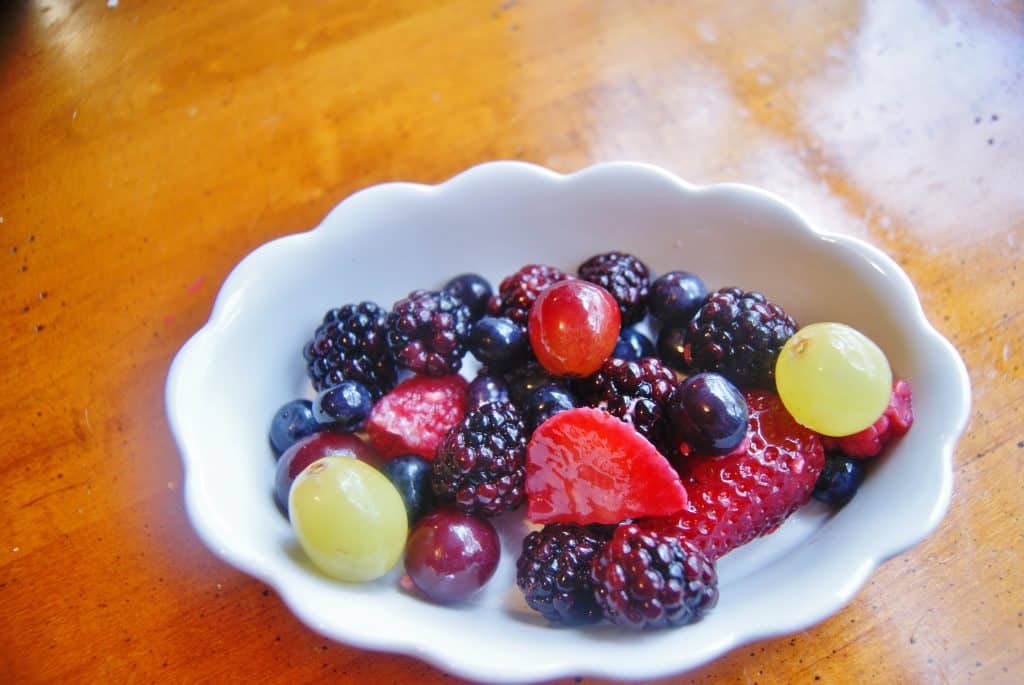 bowl of fruit