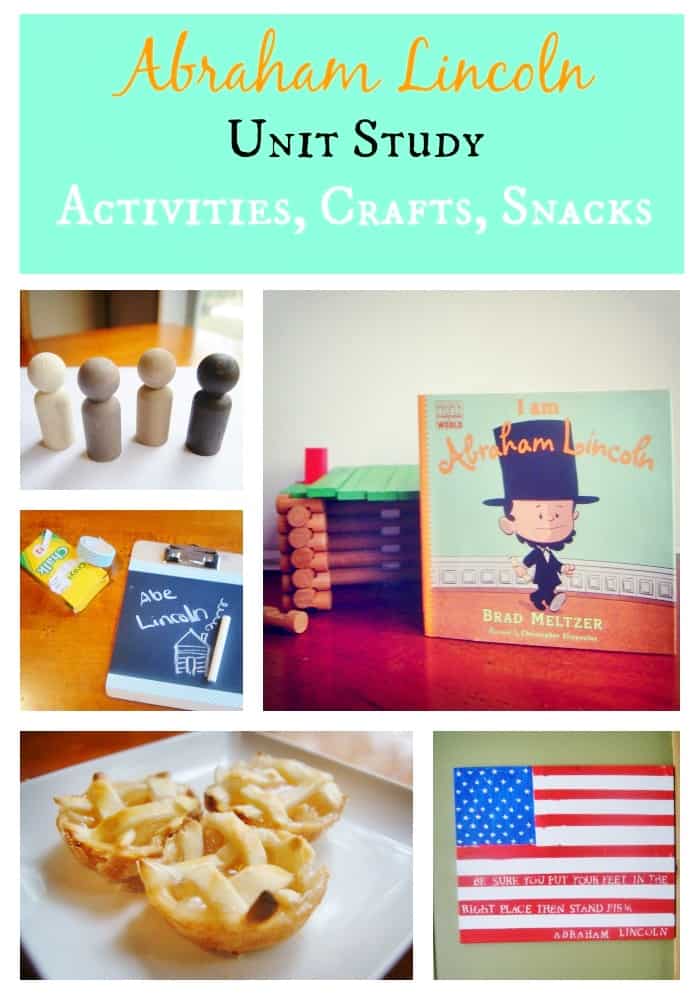 Abraham Lincoln Unit Study Series Preschool President's Day