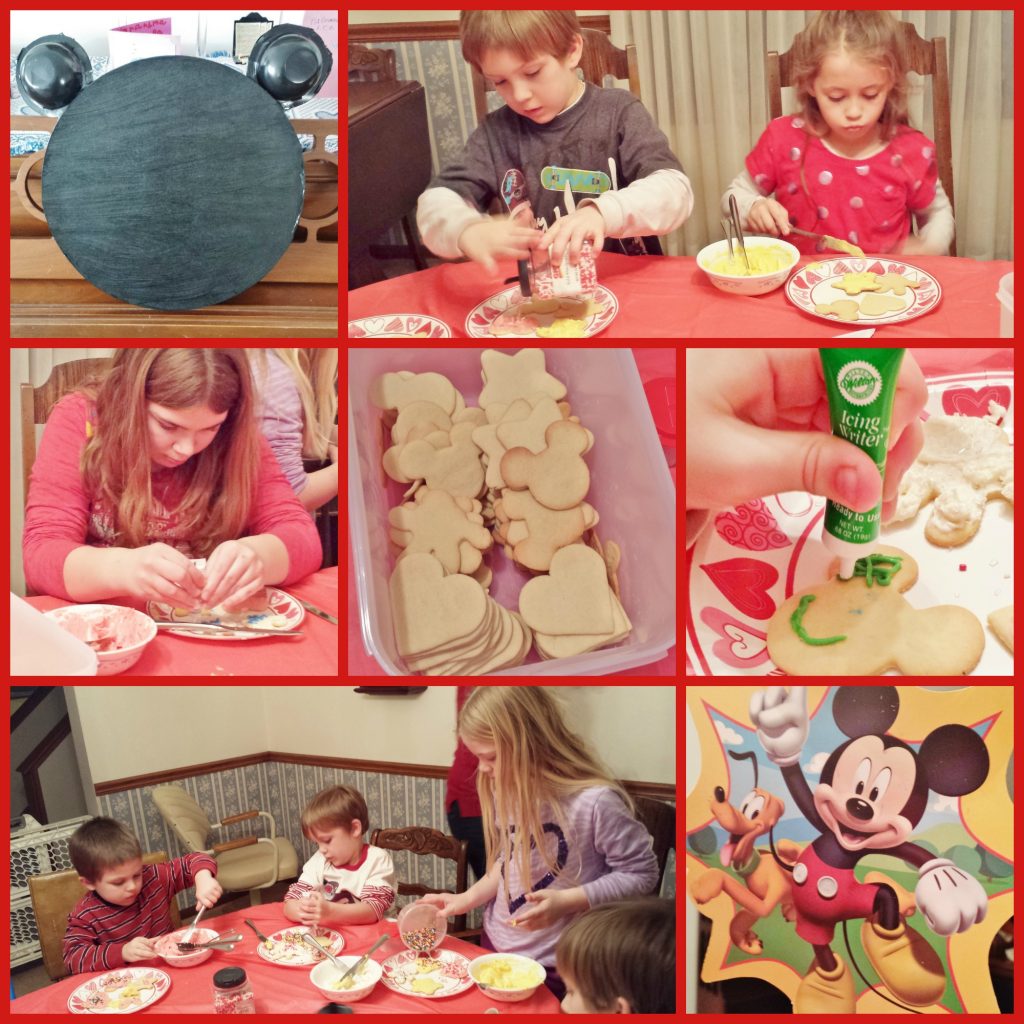 making cookies Collage