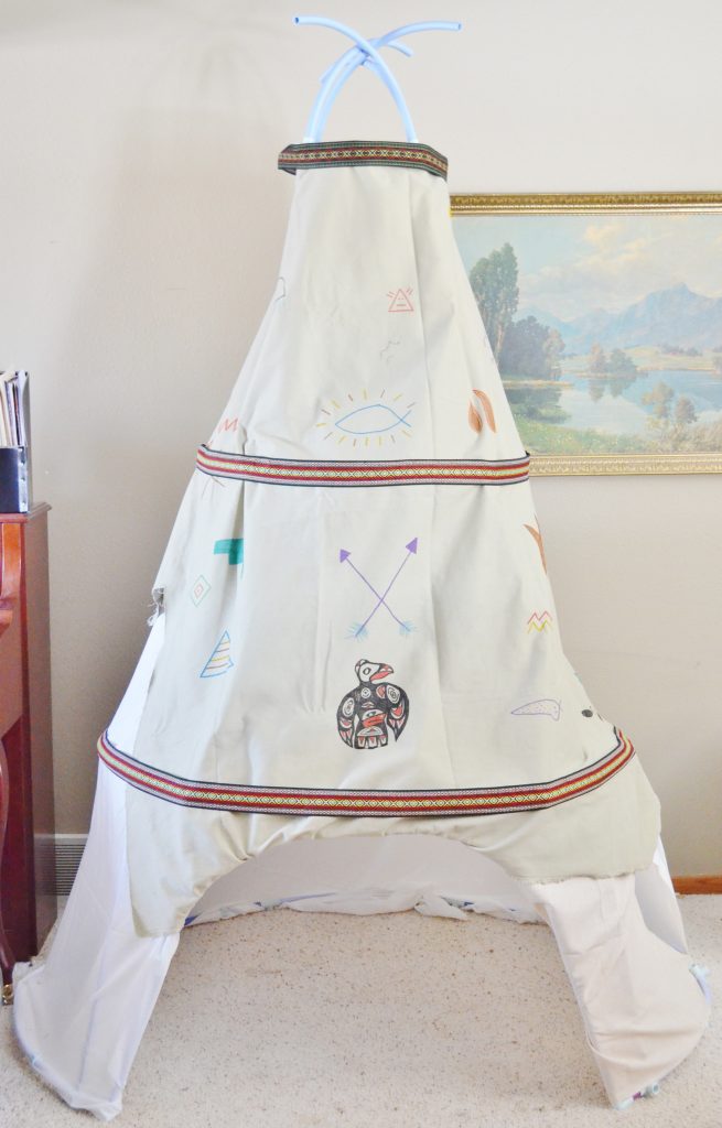 fort magic native american teepee