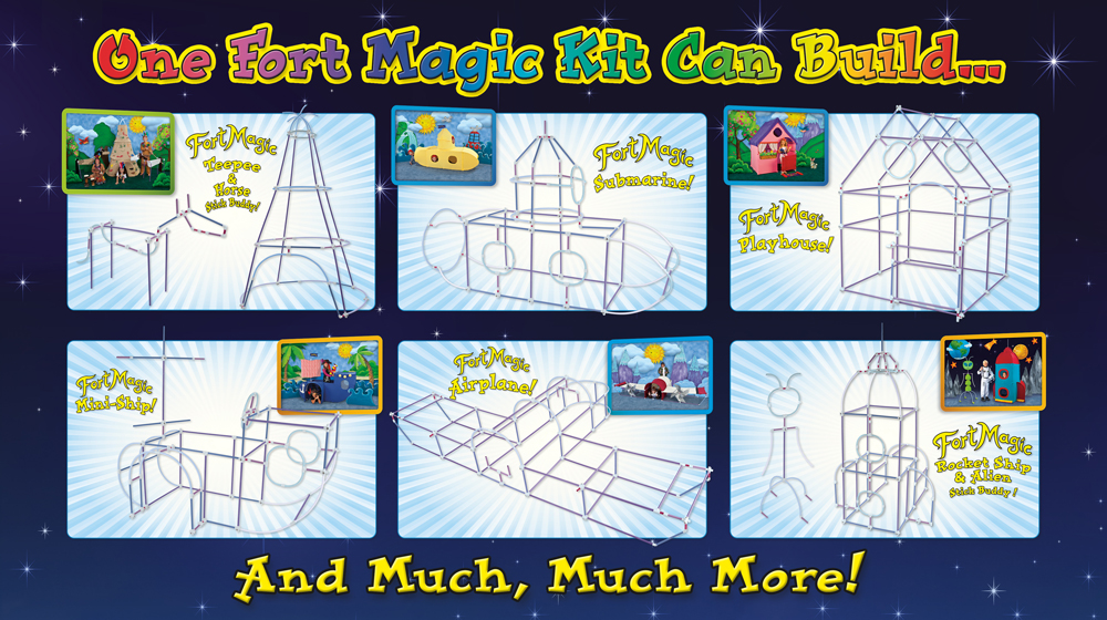 discovery fort building kit