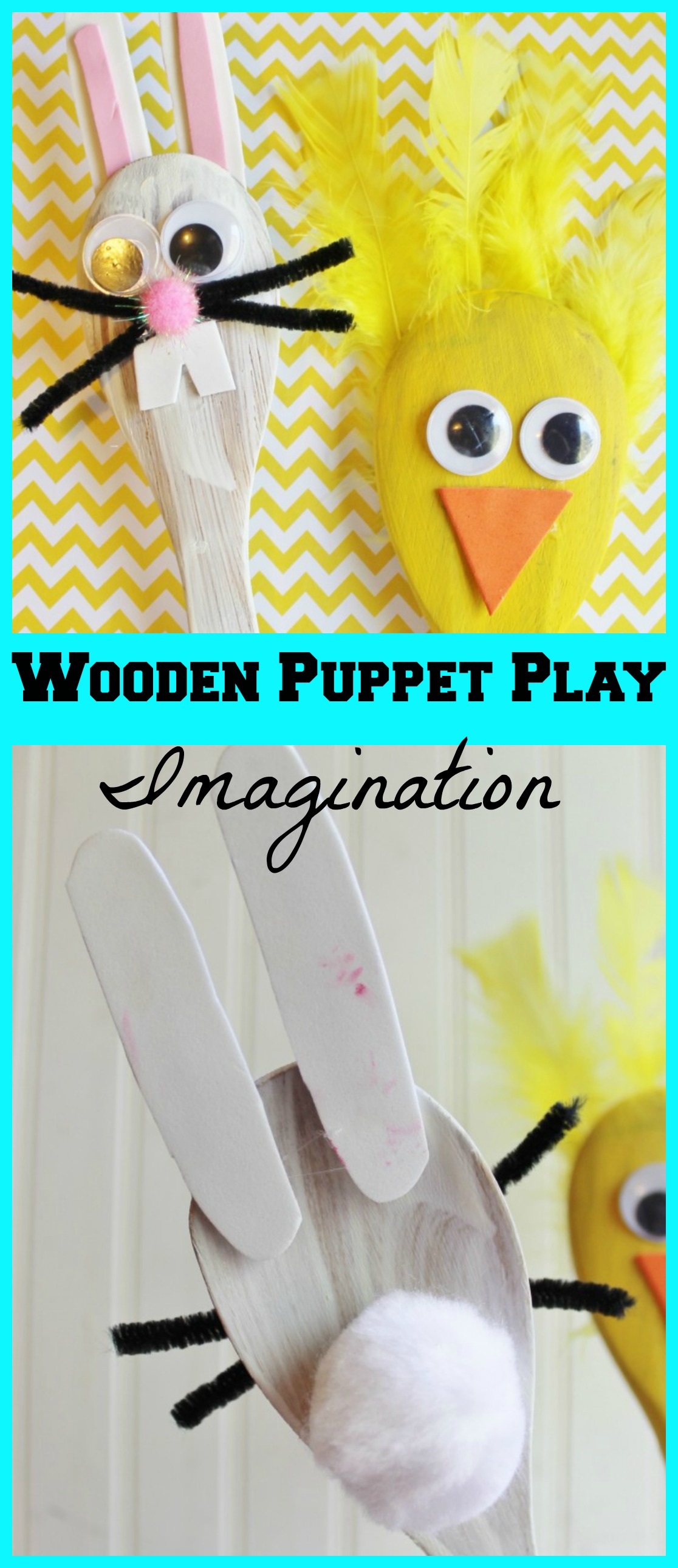 Wooden Puppet Play IMagination