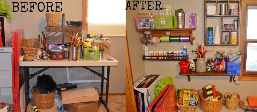 Cheap Frugal Way To Organize Your Craft Room Thriftstorethursday