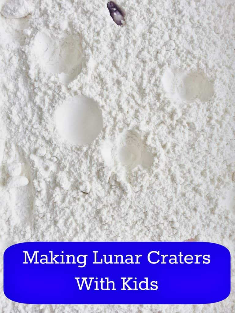 How to Make Lunar Craters with Kids – Moon & Space Sensory Activity