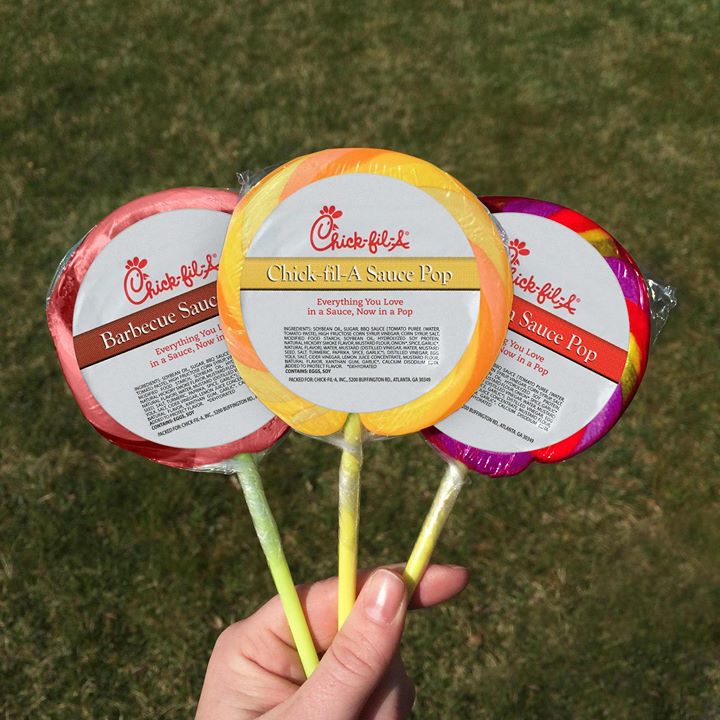 chickfila lollipop