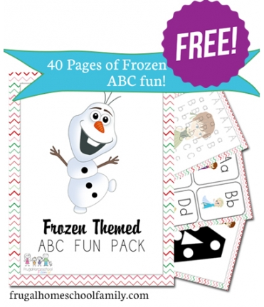 free frozen printable pack