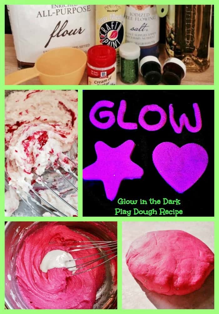 Glow in the Dark Play Dough Recipe for Kids