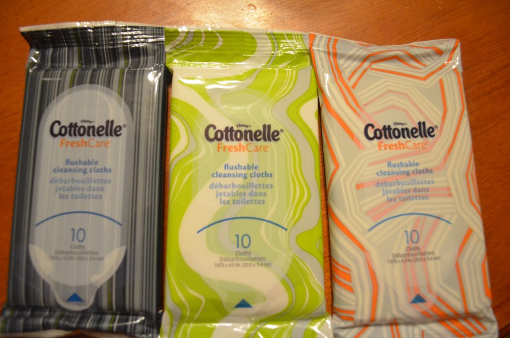 Cottonelle flushable cloths #LetsTalkBums