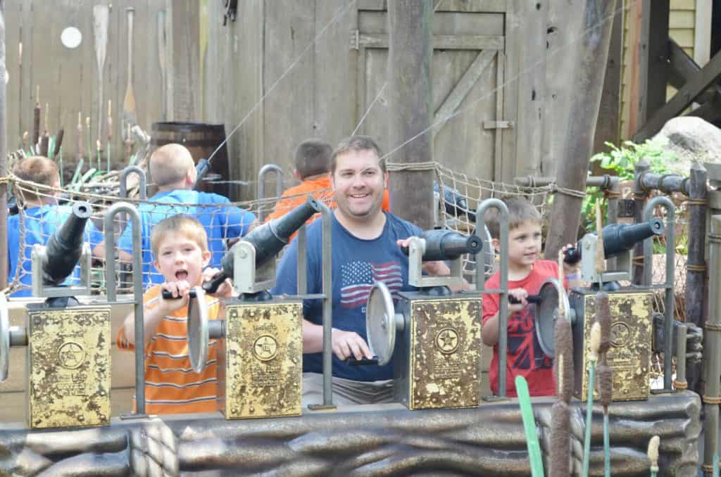 pirate water ride branson silver dollar