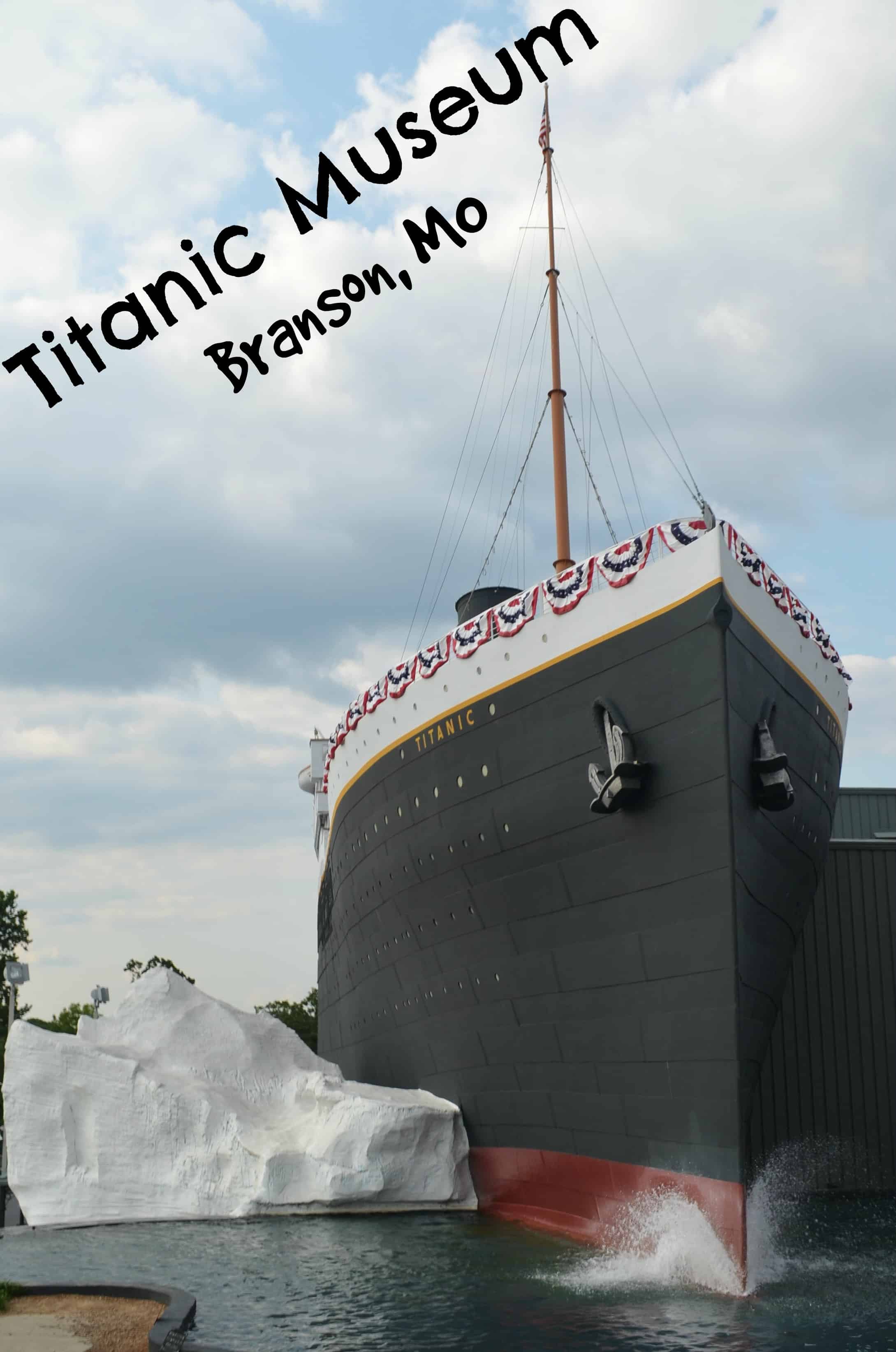 Experiencing the Titanic Museum with Kids in Branson, MO #explorebranson
