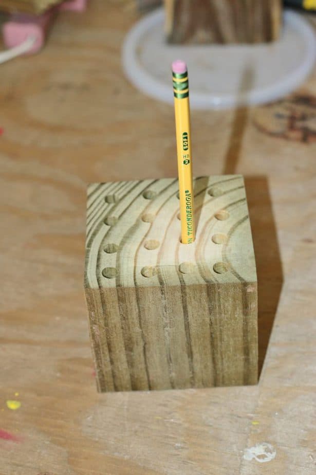 pencil holder DIY teacher gift