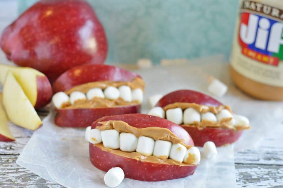 kids healthy mouth teeth snack 