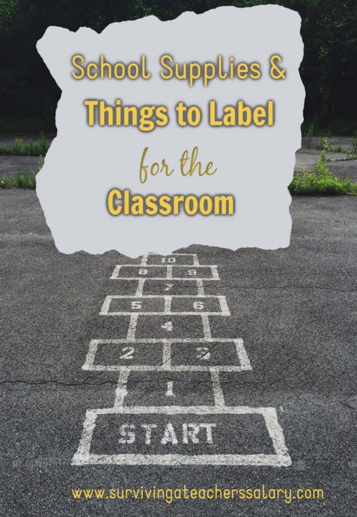 hopscotch chalk on pavement