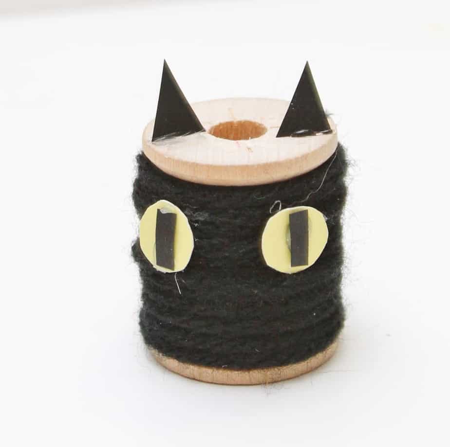 halloween black cat kids craft