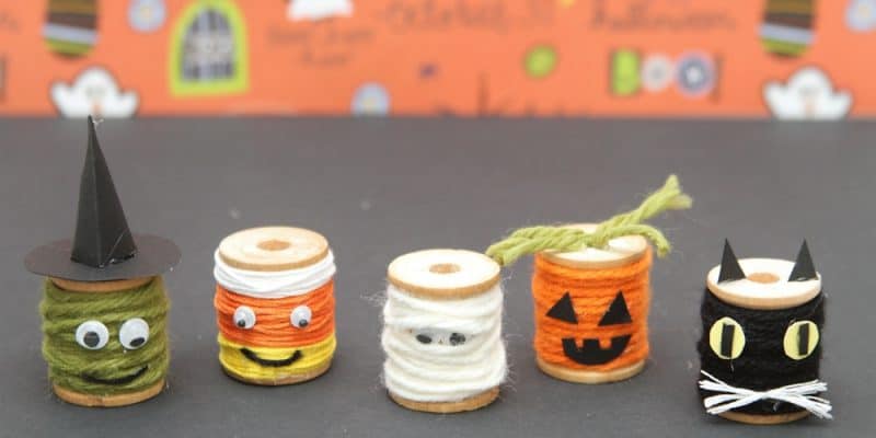 halloween yarn craft