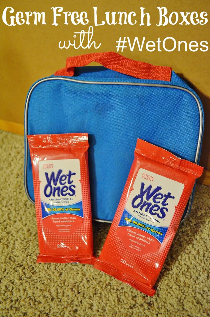 germ free lunch boxes wet ones