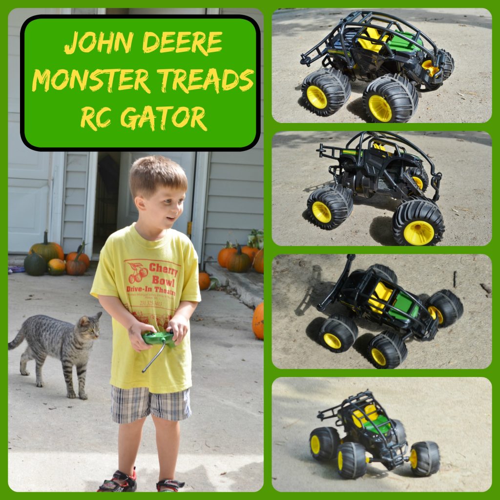 john deere monster treads rc gator toy