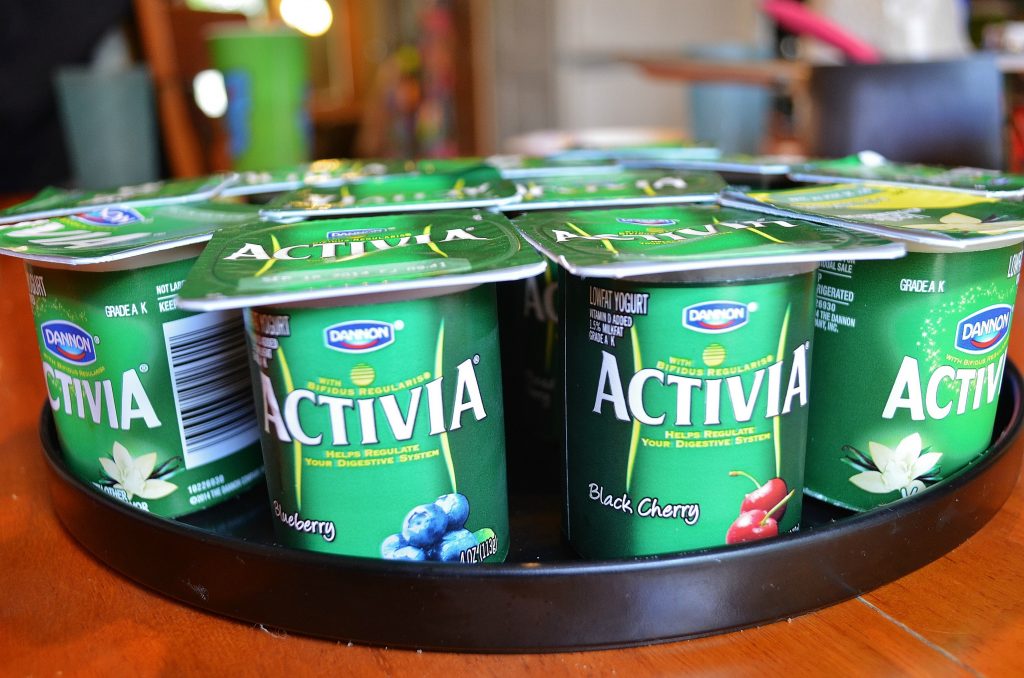 dannon activia yogurt serving