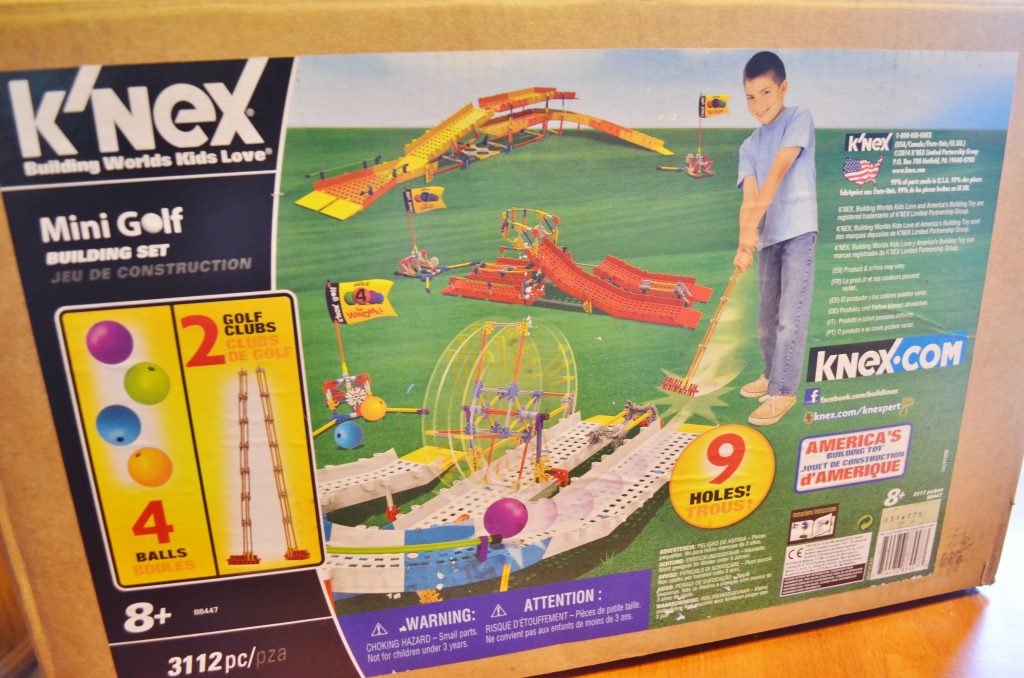 K'NEX Mini Golf set