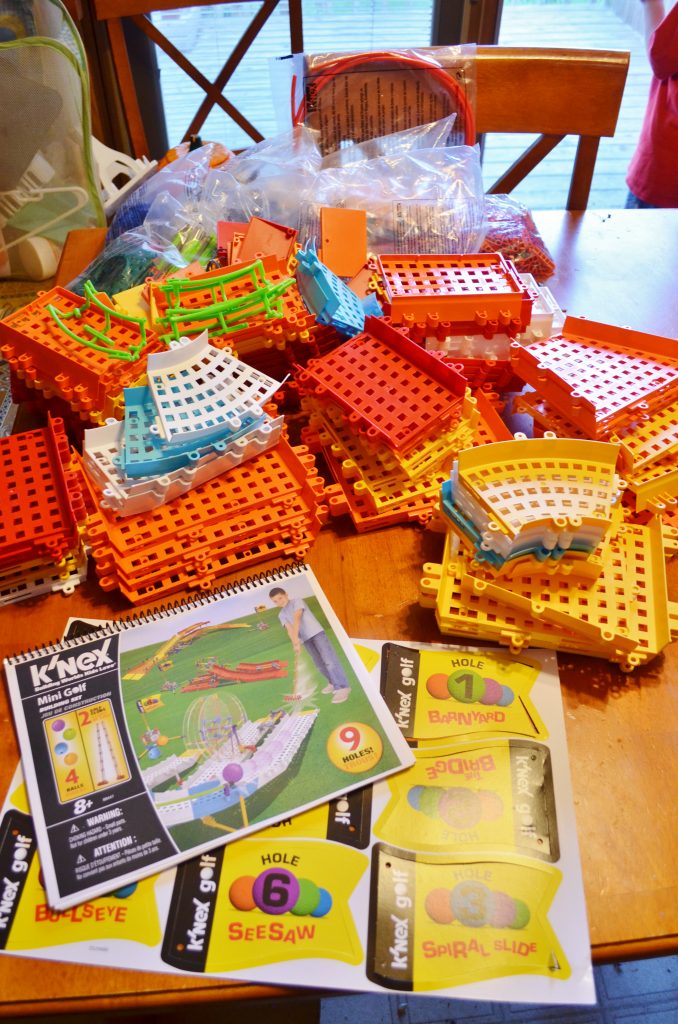 K'NEX Mini Golf set