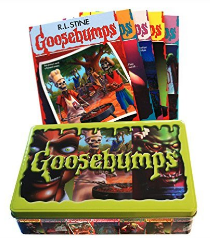 R.L. Stine's Goosebumps Retro Scream Collection book tin