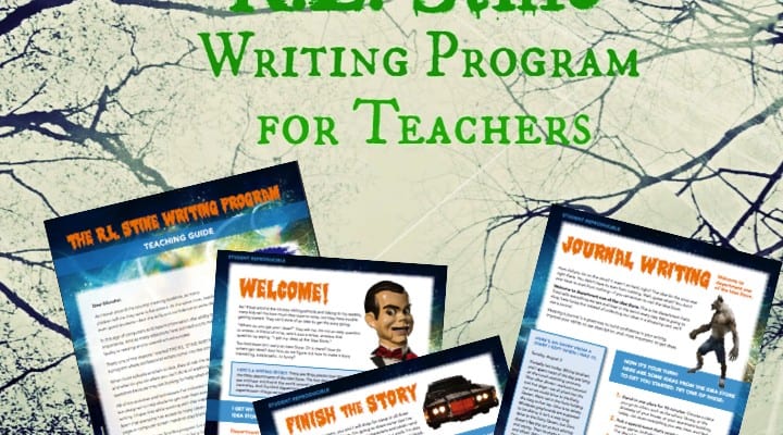 Free R.L. Stine Writing Program for Teachers