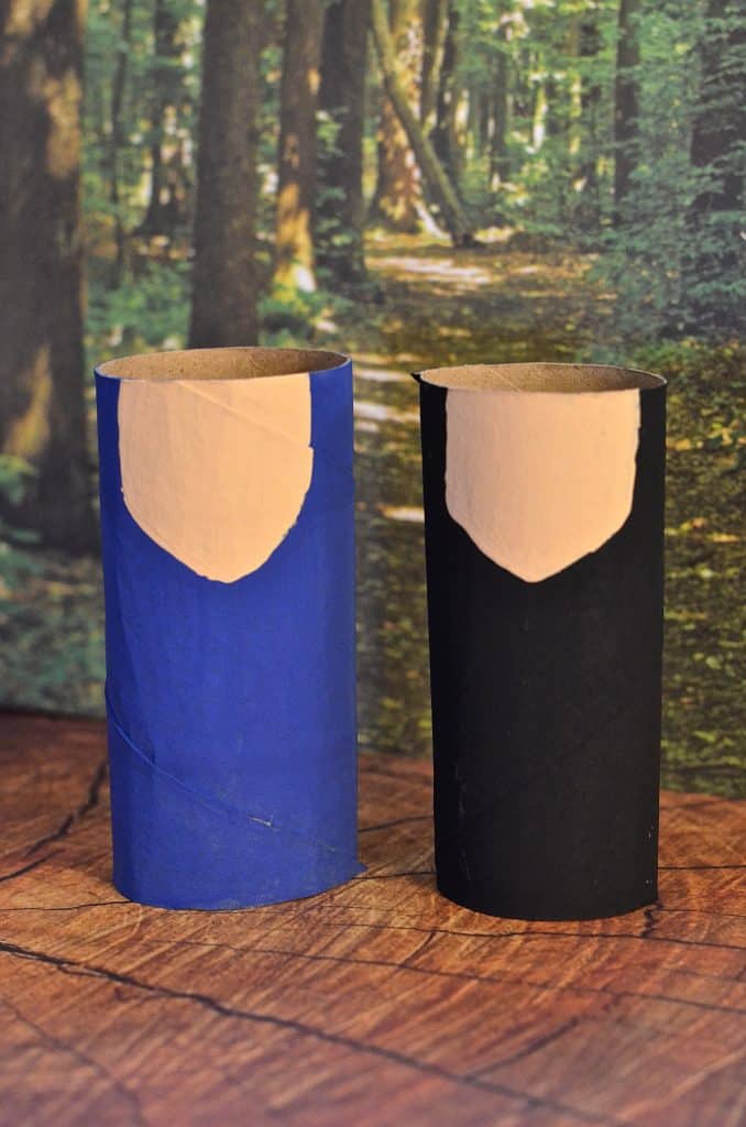 President Washington and Lincoln Toilet Paper Tube Craft for Kids