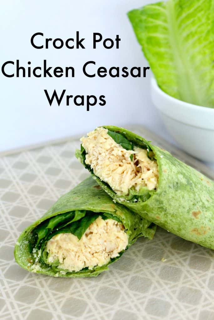 Caesar Wraps slow cooker recipe