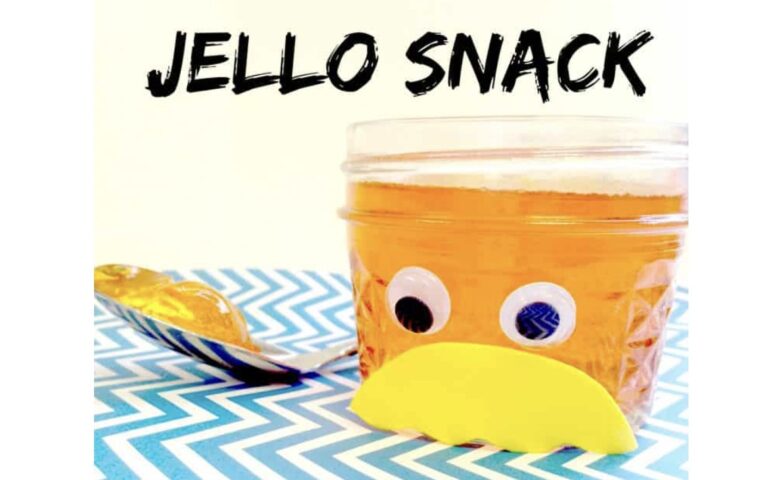 Dr. Seuss The Lorax Jello Snack for Kids Idea