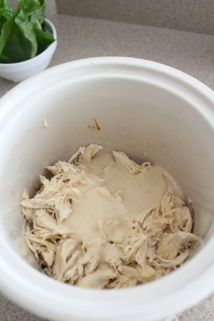 Chicken Caesar Wraps Crock Pot Dinner Recipe