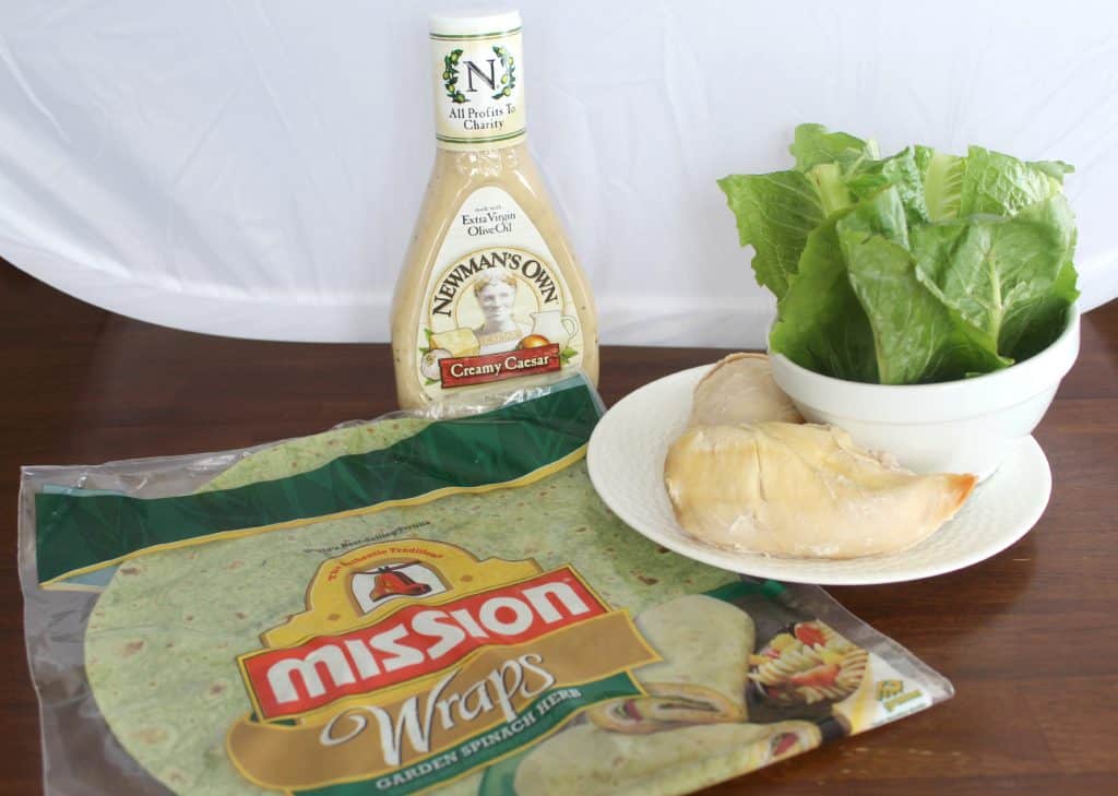 Chicken Caesar Wraps Crock Pot Dinner Recipe