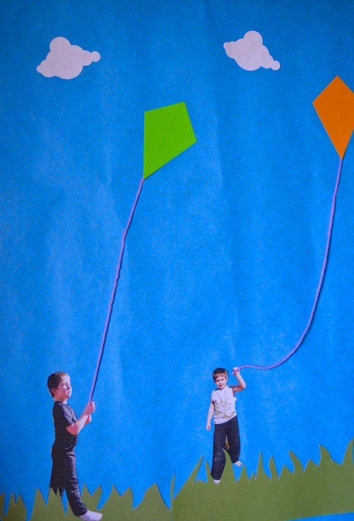 Flying Kites Reading Incentive Bulletin Board