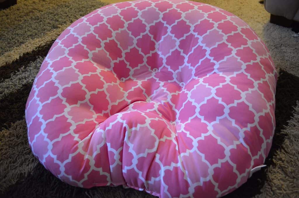pink boppy newborn lounger