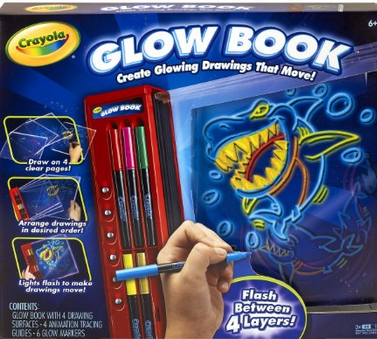 crayola glow book