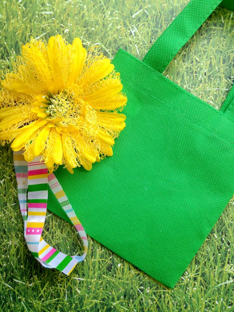 DIY Flower Gift Craft Tote Bag