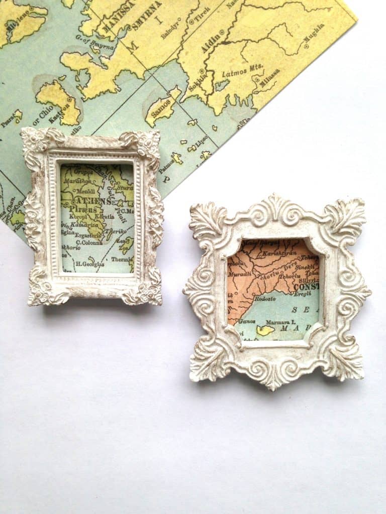 Map Magnets Craft Tutorial