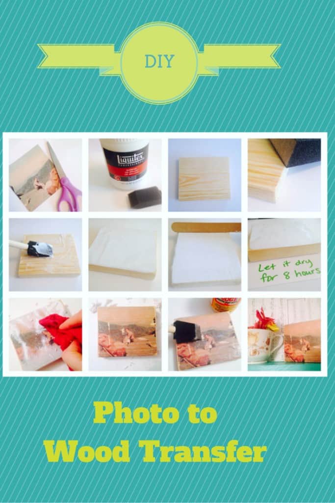 DIY Tutorial Transferring Photos to Wood