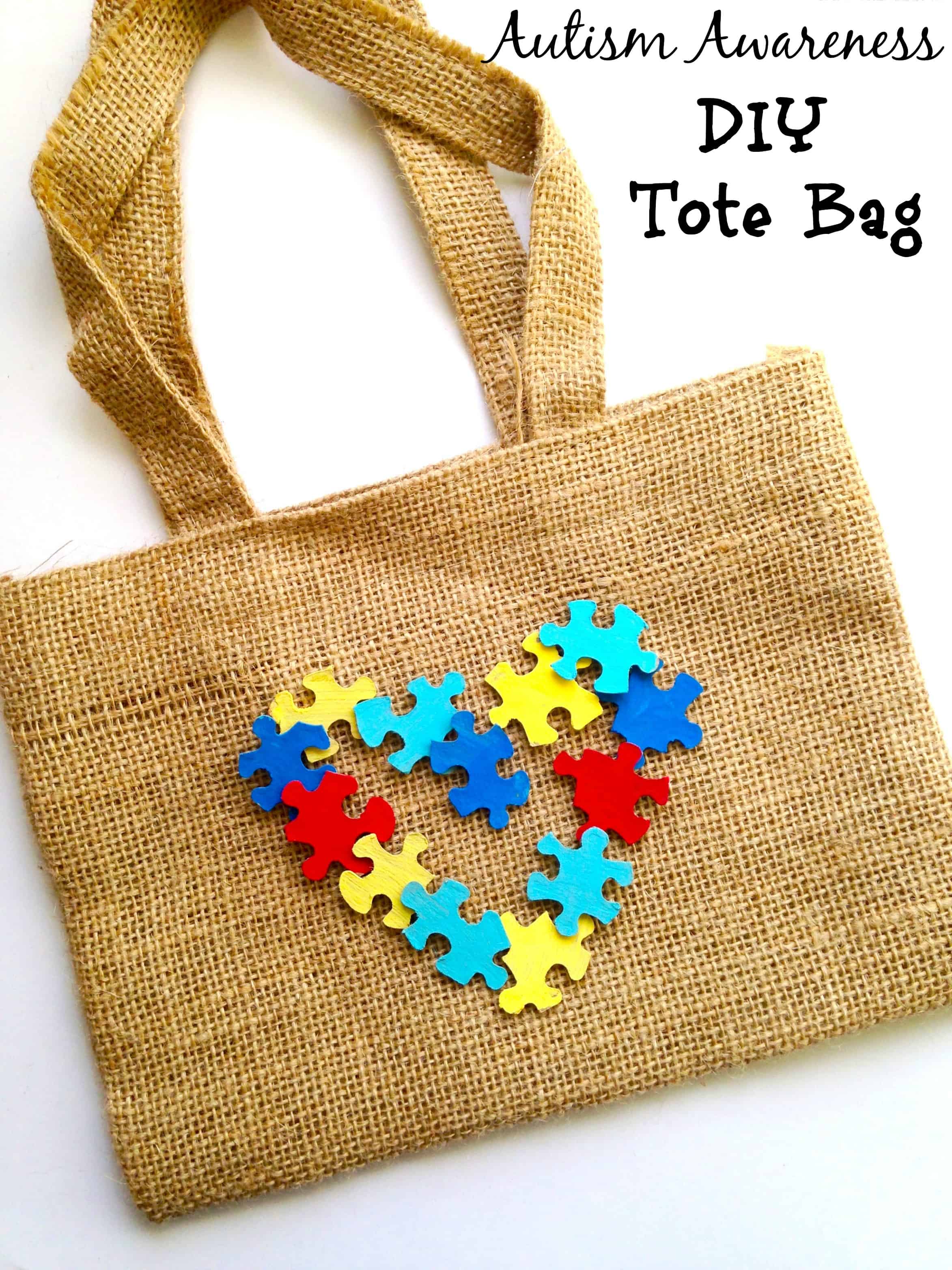 Autism Awareness Tote Bag