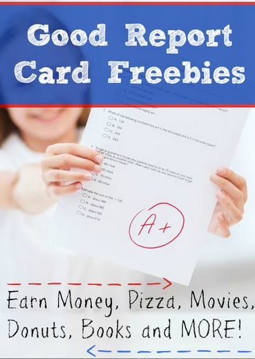 Report Card Freebies and Deals