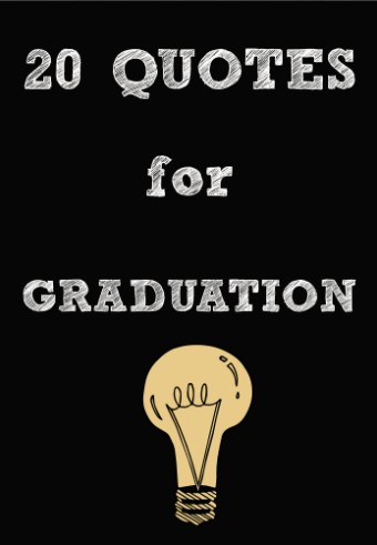 quotes for graduation light bulb