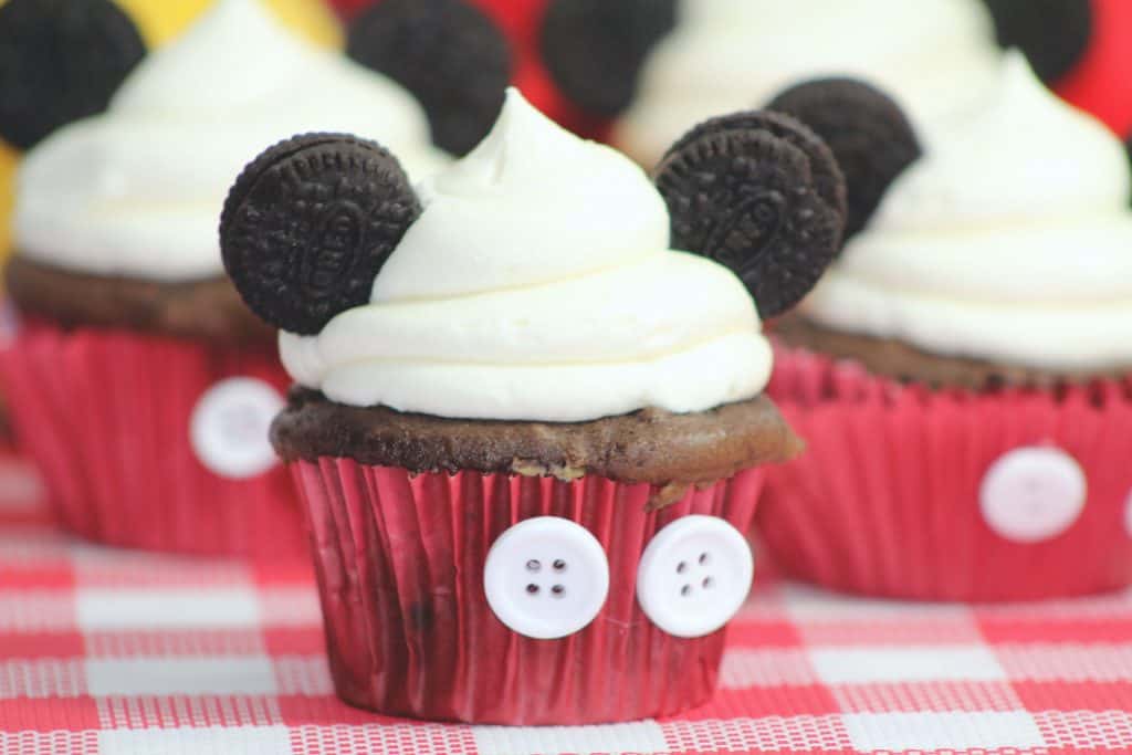 cute Disney Mickey Mouse Cupcakes Recipe Tutorial