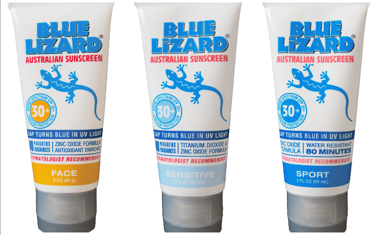 Blue Lizard Sunscreen giveaway