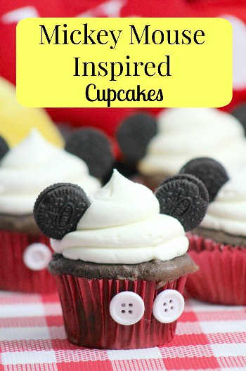 Disney Mickey Mouse Cupcakes Recipe Tutorial