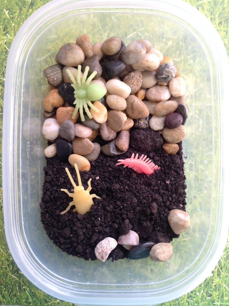 DIY Bug Sensory Bin for Kids