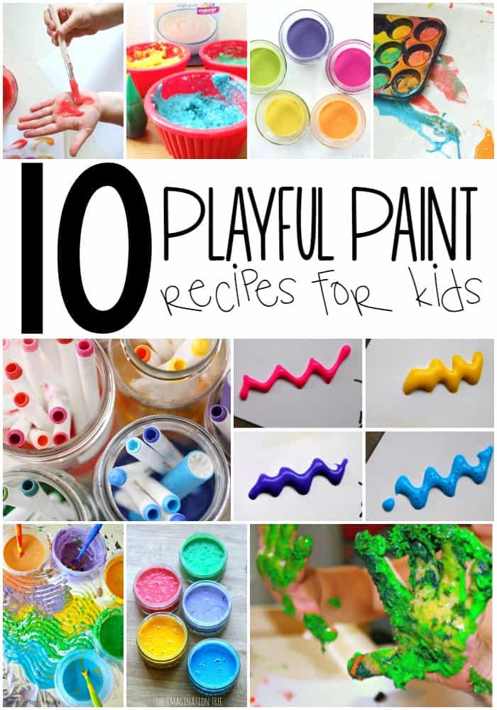 10 Playful Paint Recipes for Kids