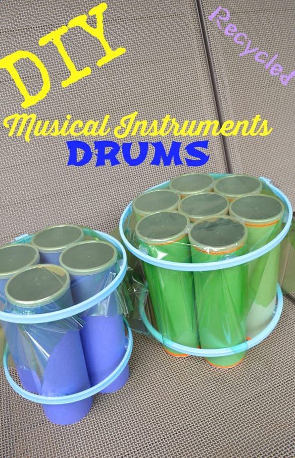 DIY Recycled Musical Instruments Drums